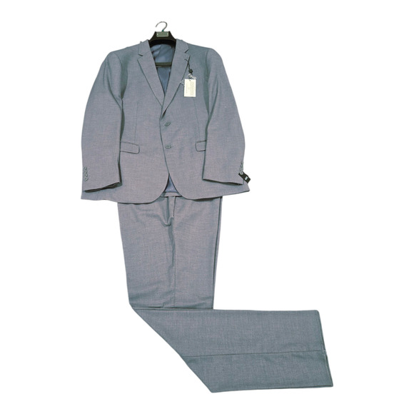 NWT Alain Dupetit Medium Grey Two Button Suit - Picture 2 of 7